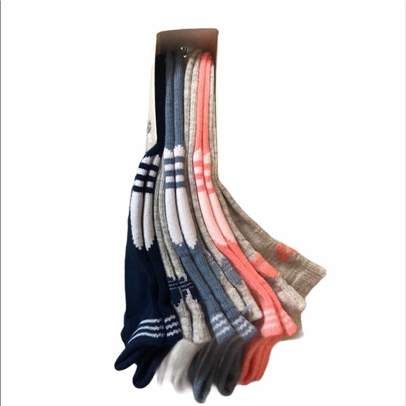 🆕 adidas no show trefoil socks 6 pack - Picture 3 of 14